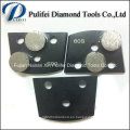 Herramientas de diamante para pisos de concreto HTC Grinding Pad y Trapezoid Grinding Disc